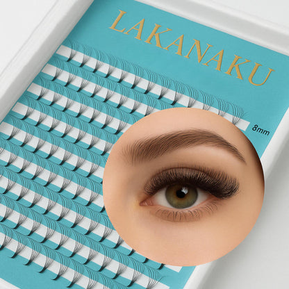 Boîte d’Extensions Cils Pro – Effet Mat Cashmere, Courbe Parfaite